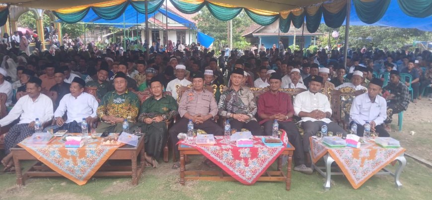 MWC NU Suoh Sukses Gelar Tahlil Akbar dan Pengajian Catur Wulan, Ribuan Jamaah Hadir