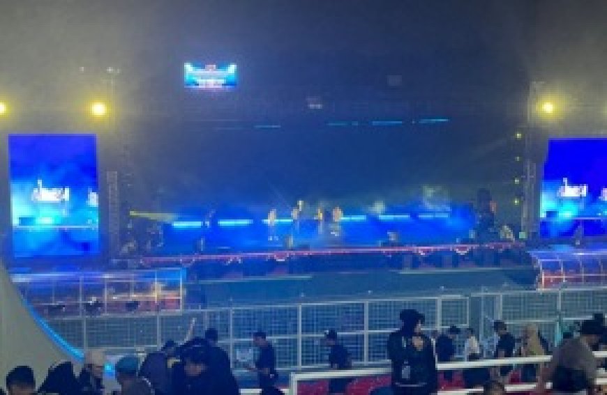 Hujan Deras Iringi Launching Bhayangkara Presisi Lampung FC