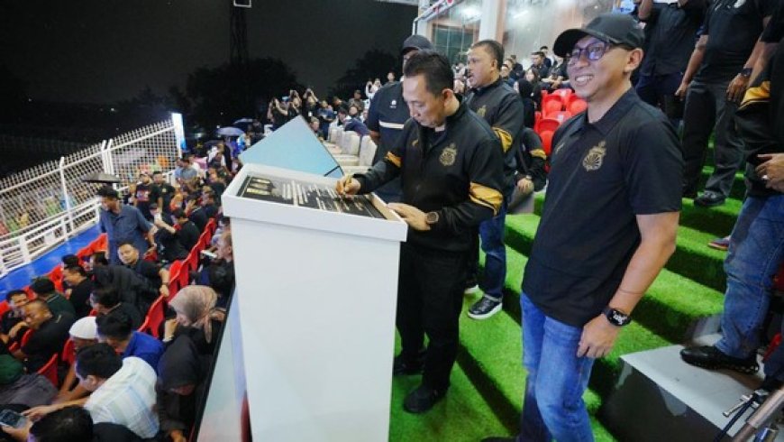 El Bhara Menggema, Kapolri Resmikan Homebase Bhayangkara Presisi Lampung FC