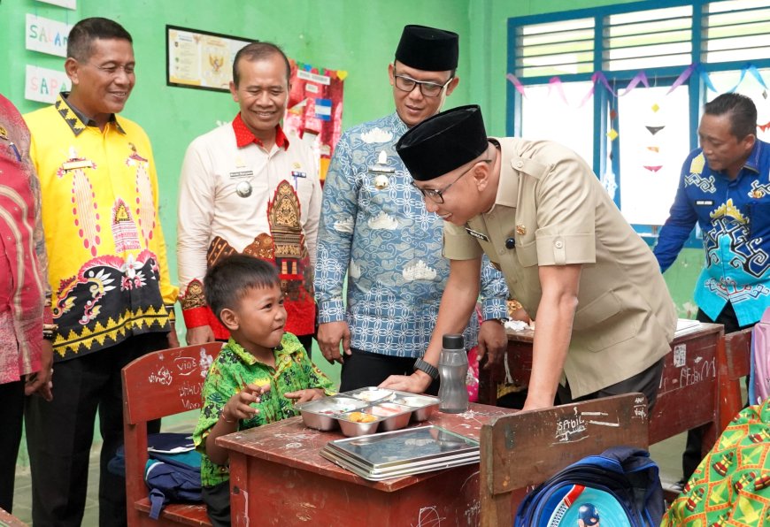 Launching Program MBG, Gubernur Mirza Dorong SDM Unggul dan Pertumbuhan Ekonomi Daerah