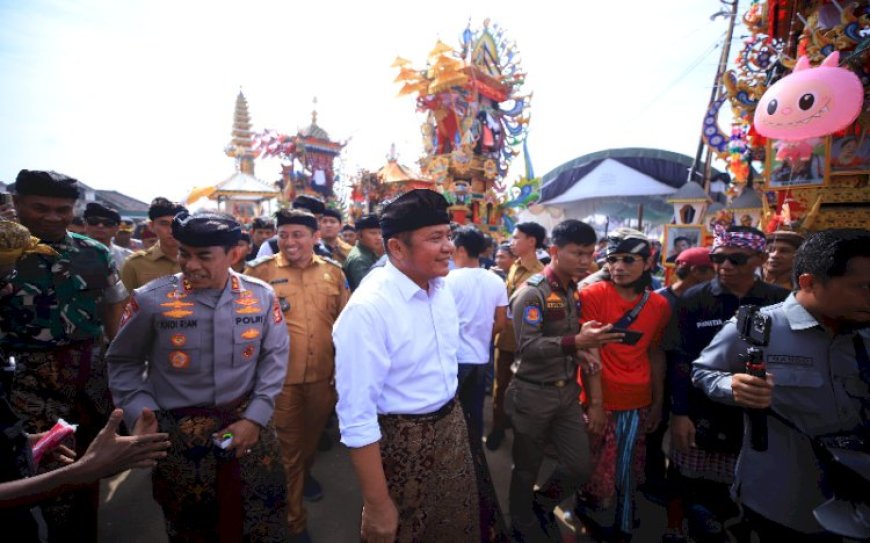 Dihadiri Gubernur Sumsel, Kapolda, Kasdam dan Bupati OKI, Ngaben Massal di Lempuing Diharapkan Jadi Ikon Wisata Budaya