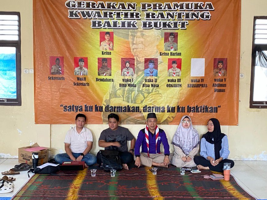 Kwaran Balik Bukit Gelar Rapat Persiapan Hari Pramuka ke-64