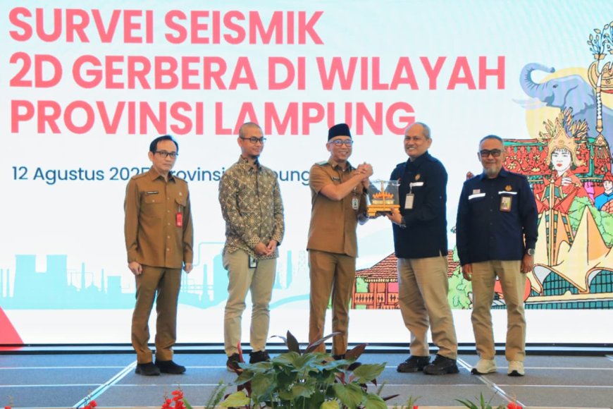 Lampung Kokohkan Langkah Jadi Lumbung Energi Nasional Lewat Survei Seismik 2D