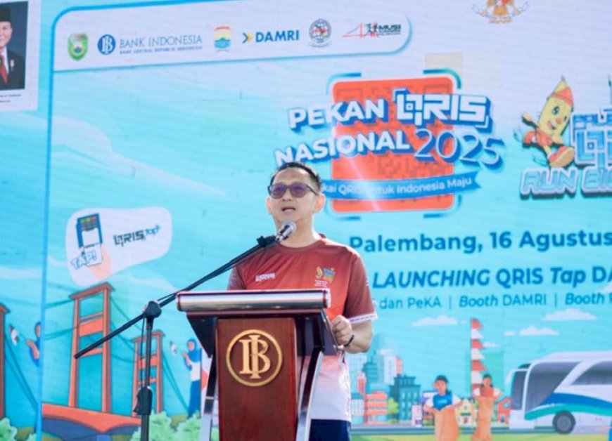Sumsel Jadi Provinsi Kedua Luncurkan QRIS Tap DAMRI setelah Yogyakarta