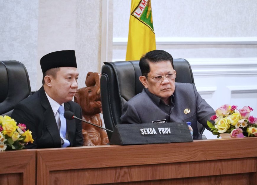 Gubernur Lampung Lantik Pejabat Pimpinan Tinggi Pratama di lingkungan Pemprov Lampung