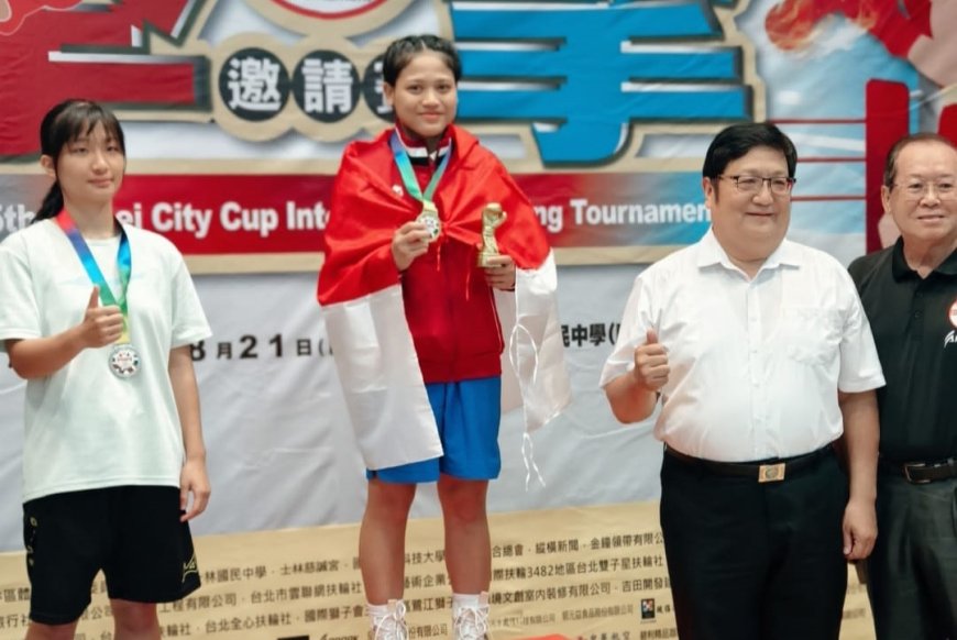 Nabila Maharani, Putri Lampung Persembahkan Emas di Taipei untuk Indonesia