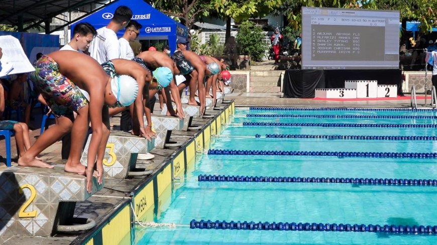 Lampung Bidik Prestasi Nasional Lewat Piala Gubernur Renang 2025