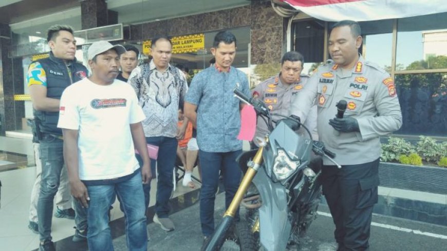 Residivis Curanmor Diringkus Lagi, Polisi Amankan Empat Motor Curian