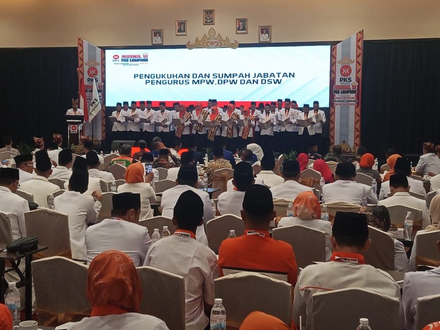 Muswil VI PKS Lampung, Ade Utami Ibnu Pimpin PKS Lampung 2025–2030