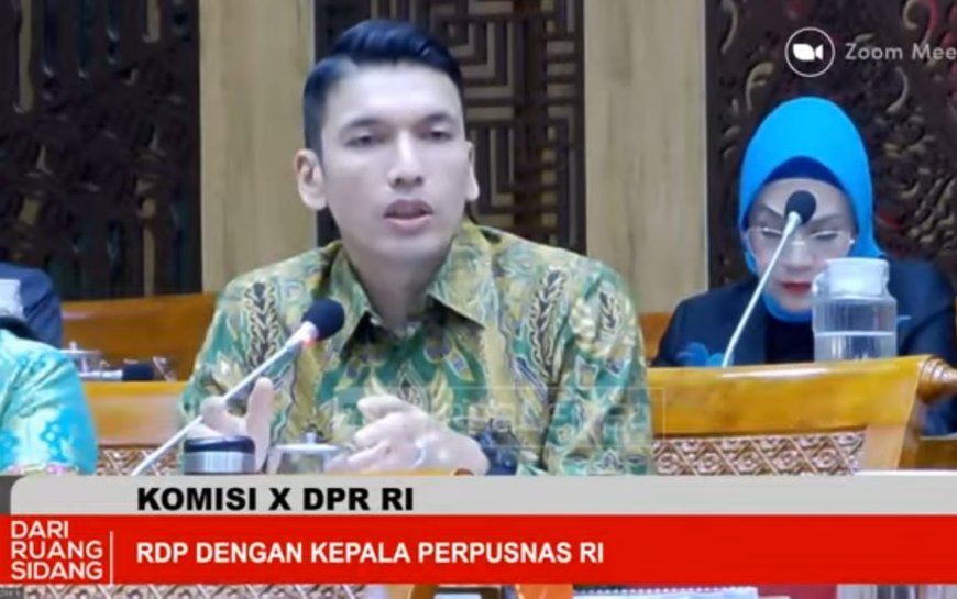 Muhammad Khadafi Dorong Perpustakaan Nasional Jadi Motor Literasi Bangsa