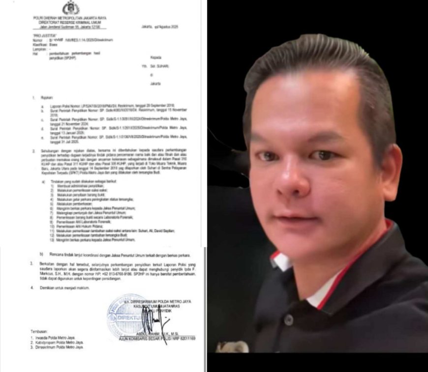 Kasus Tersangka Budi Mandek 7 Tahun, MSPI Sebut Ada Dugaan Sandiwara Hukum