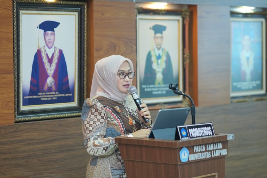 Kepala Bappeda Lampung Barat Resmi Sandang Gelar Doktor Melalui Riset Pariwisata Berkelanjutan
