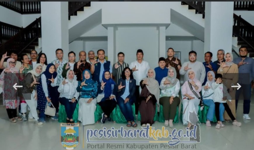 Pemkab Pesisir Barat Gelar Jamuan Bersama Ikatan Dokter Anak Indonesia