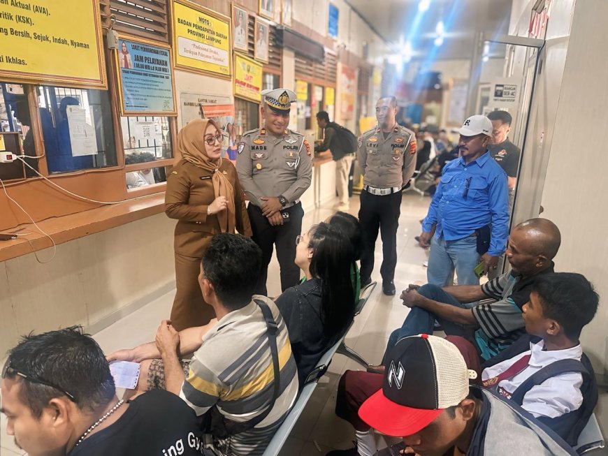 Kasat Lantas Polres Lampung Selatan Gerak Cepat Respon Pengaduan Warga di Samsat Kalianda